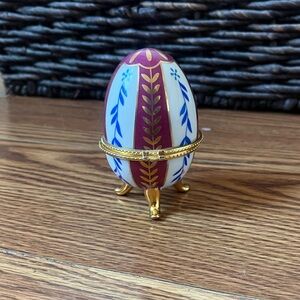 Ornate Egg Trinket Dish